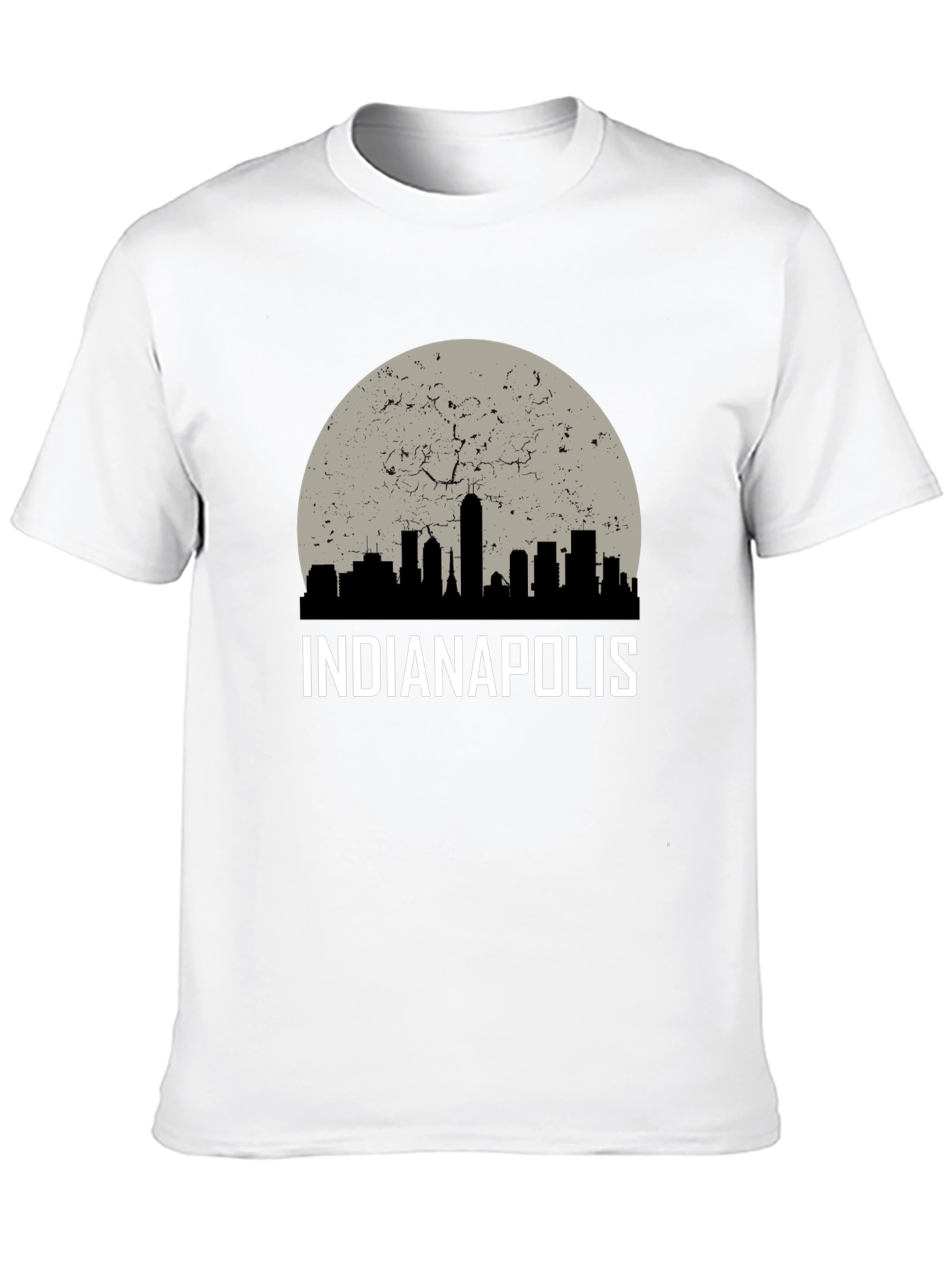 Indianapolis Skyline Graphic T-Shirt - 10