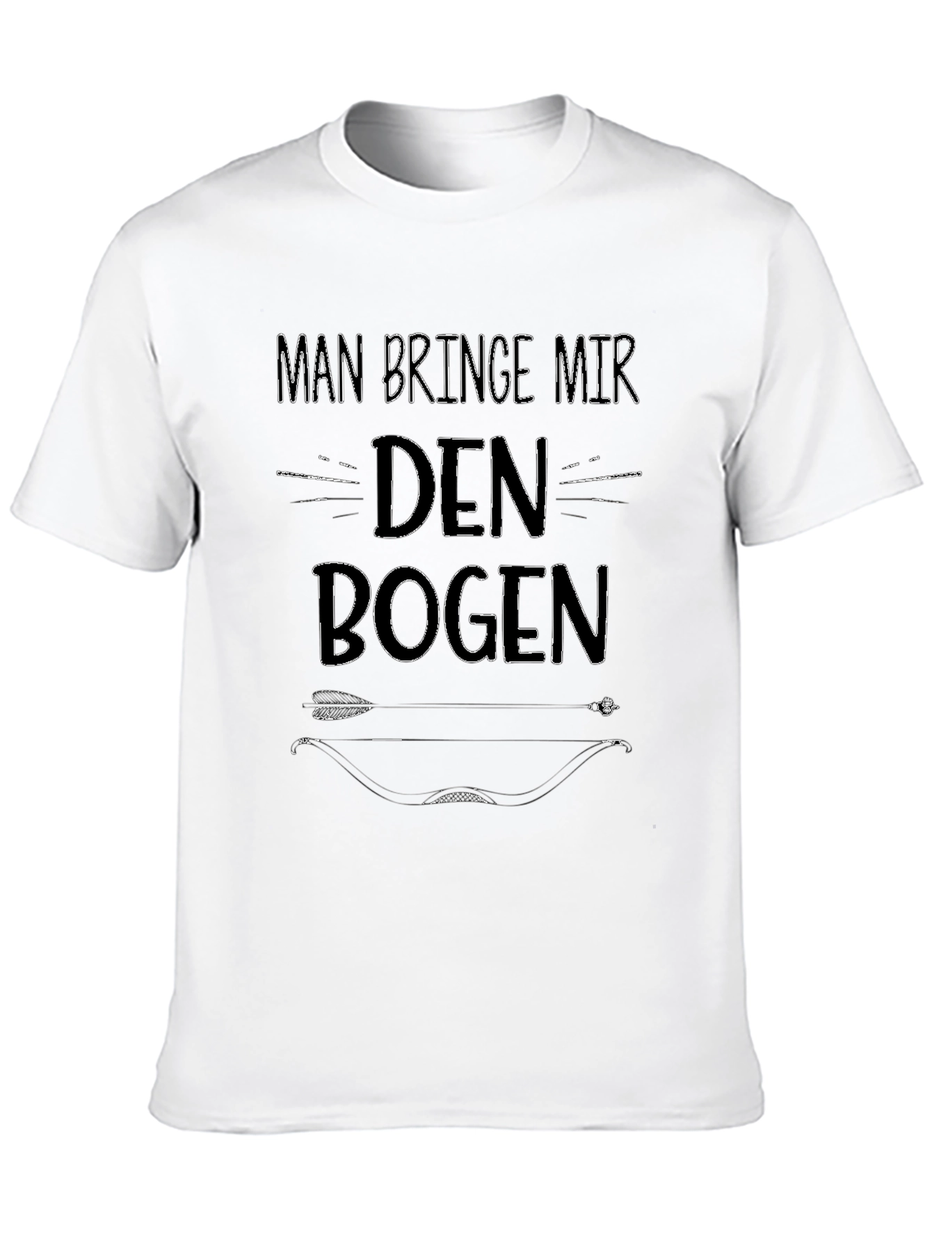 Black Man Bringe Mir Den Bogen Black T-Shirt view 10