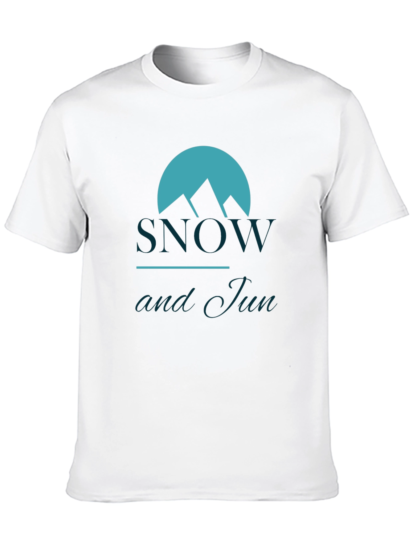 Black Snow and Sun Graphic Tee - Stylish Comfort view 10