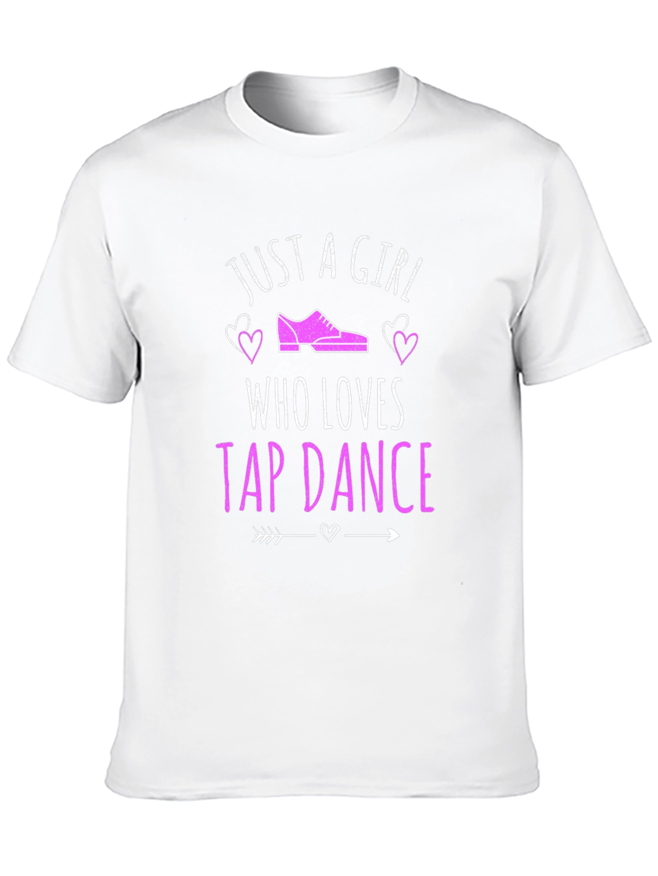 Black Just A Girl Who Loves Tap Dance T-Shirt view 10