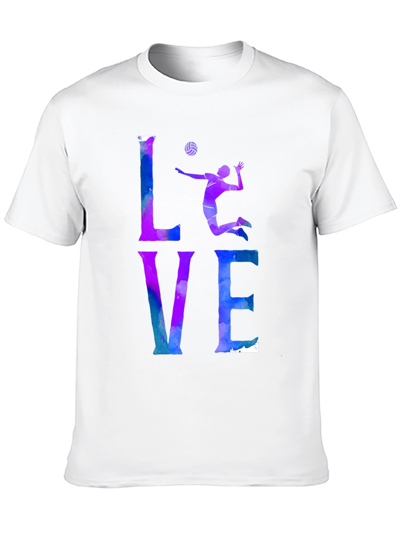 Black Volleyball Love Graphic Tee - Stylish Sports Shirt view 10