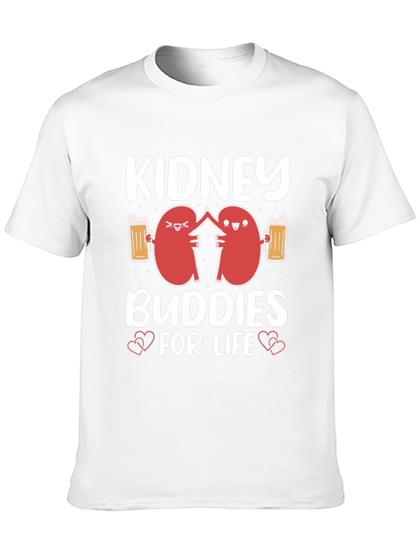 Black Kidney Buddies for Life Graphic Tee view 10
