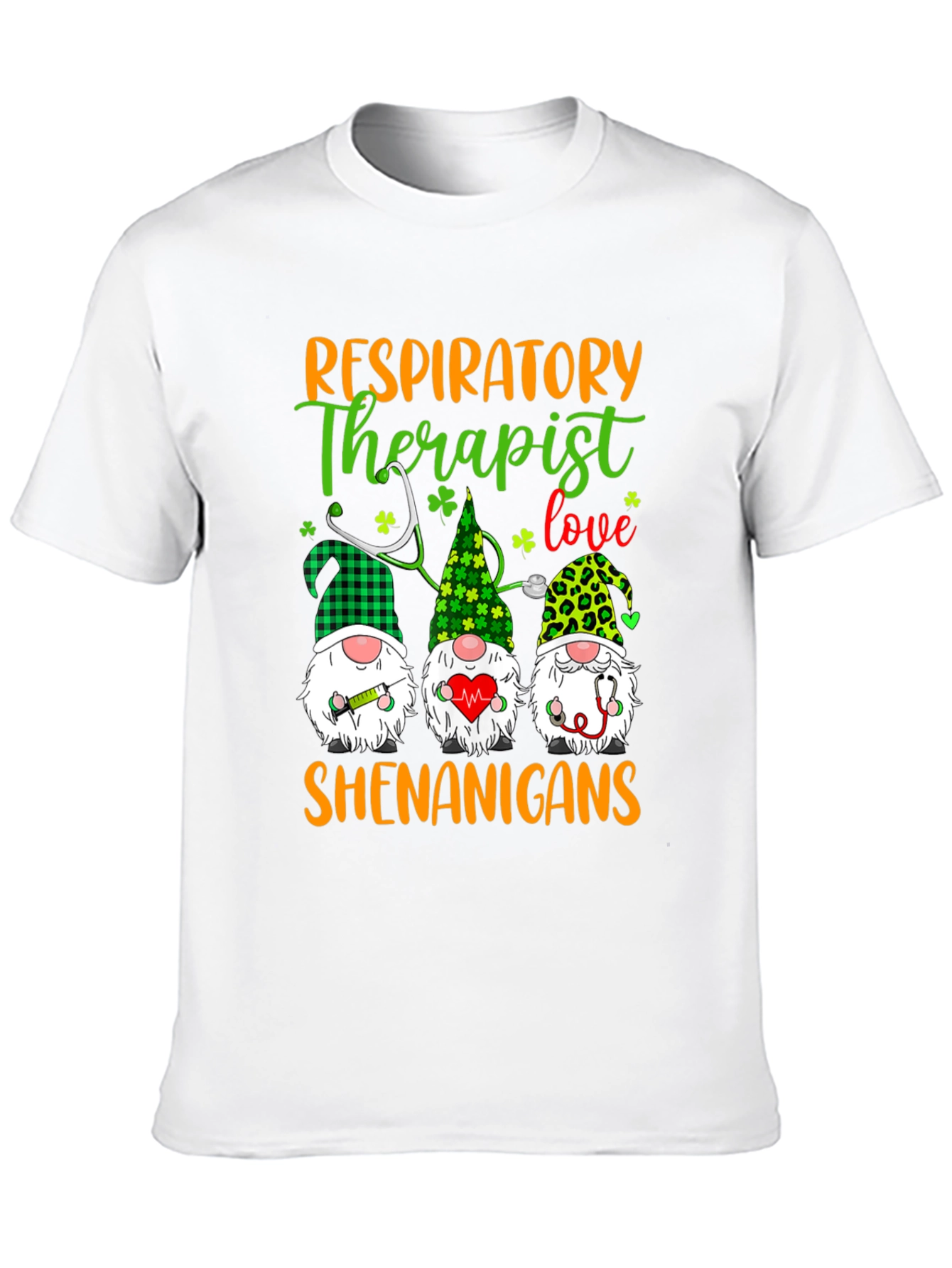 Black Respiratory Therapist Shenanigans T-Shirt view 10