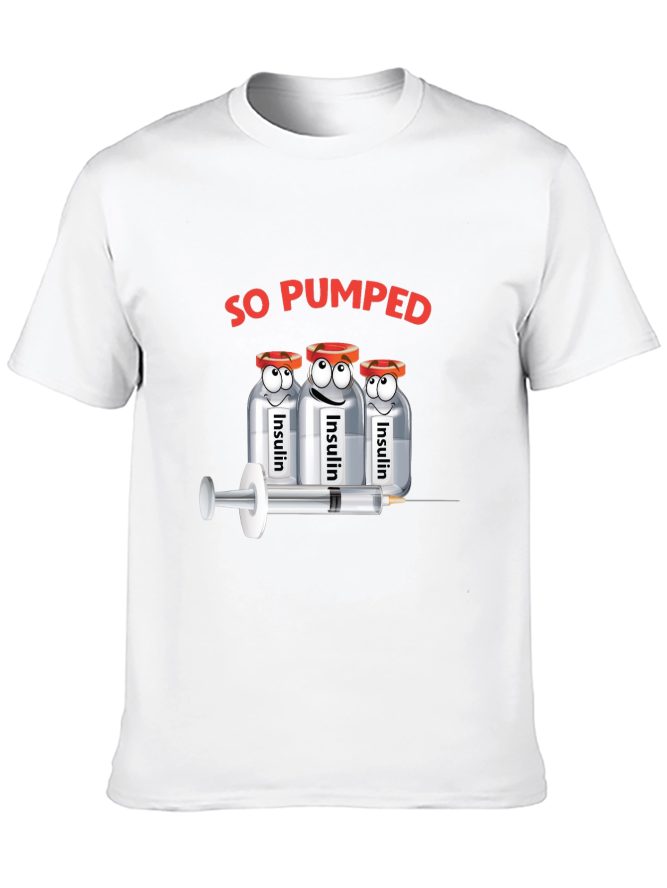 Black So Pumped Insulin Graphic T-Shirt view 10