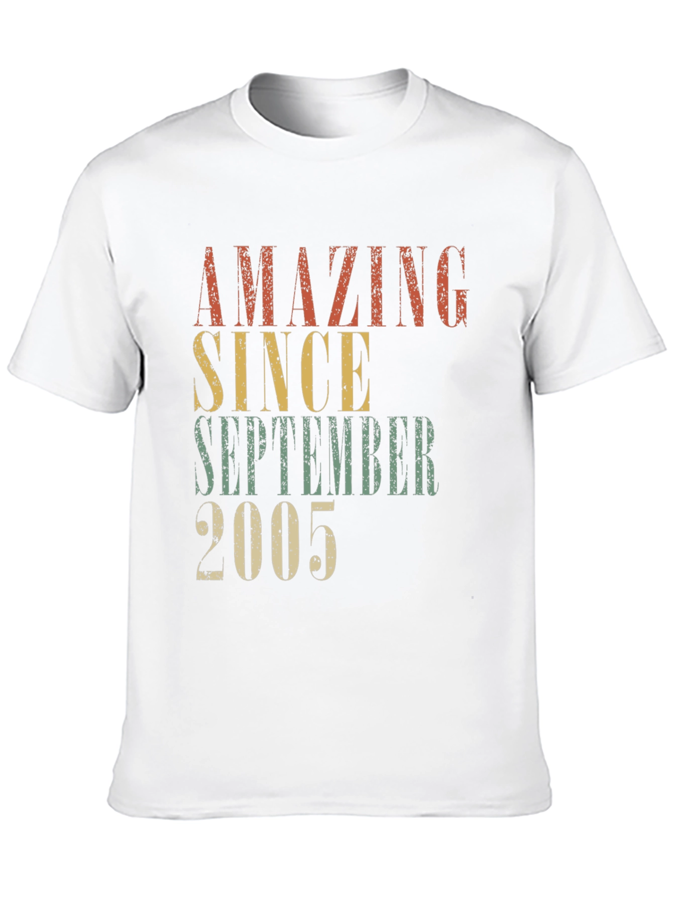 Black Amazing Since September 2005 Black T-Shirt view 10