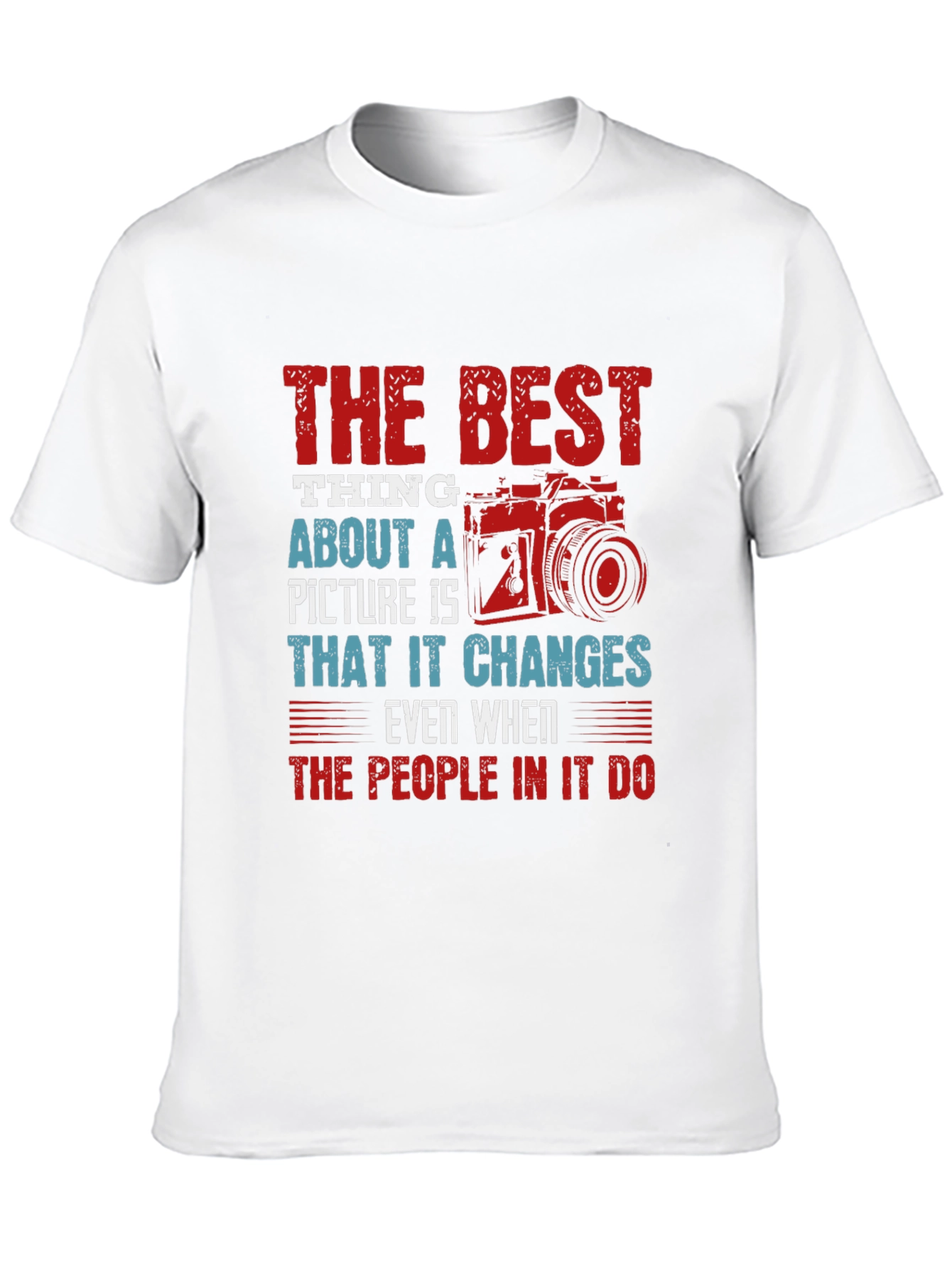 Black Photographer's T-shirt - "The Best Thing About A Picture" view 10