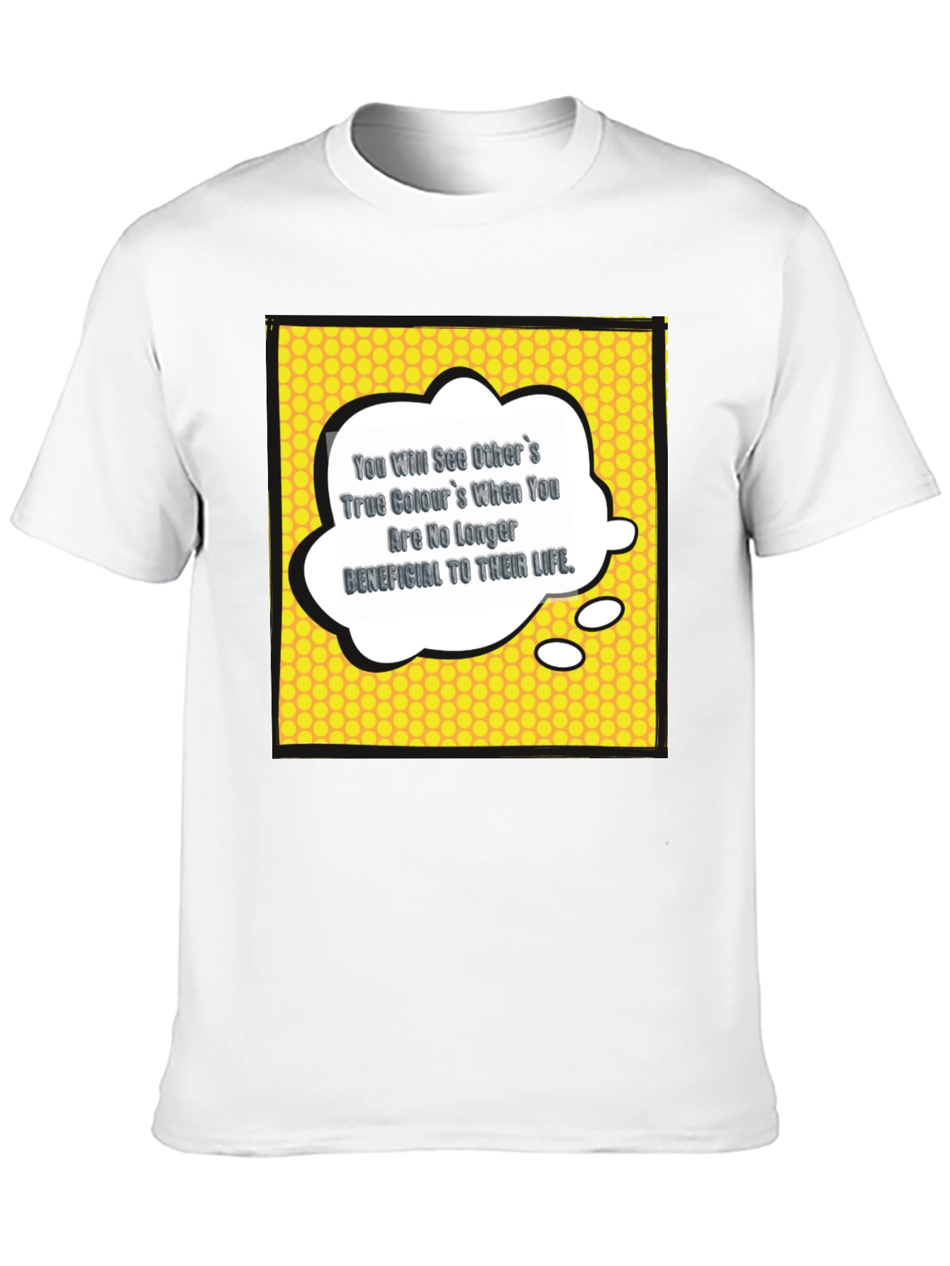 Black Men's Black Graphic T-Shirt with Motivational Quote view 10