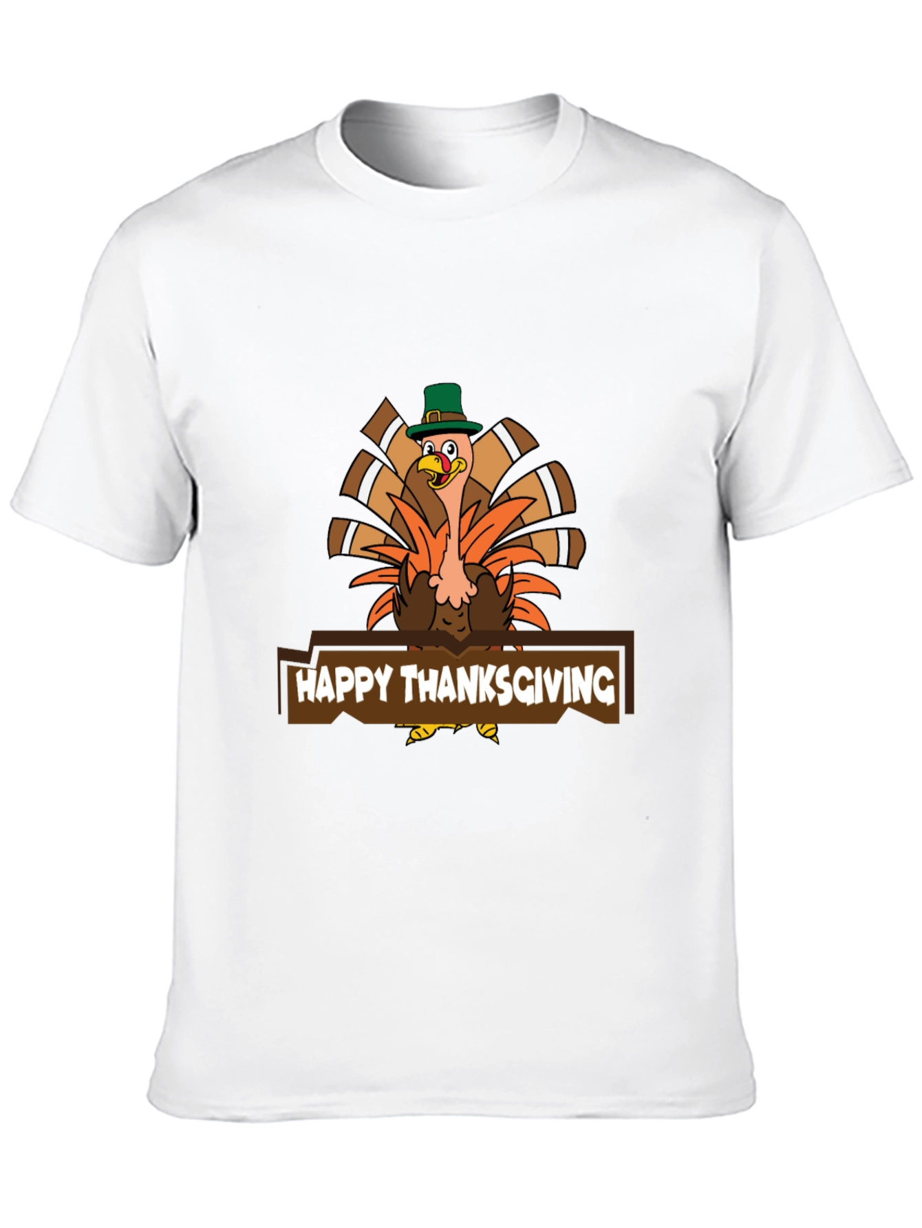 Black Thanksgiving Turkey T-Shirt - Holiday Graphic Tee view 10
