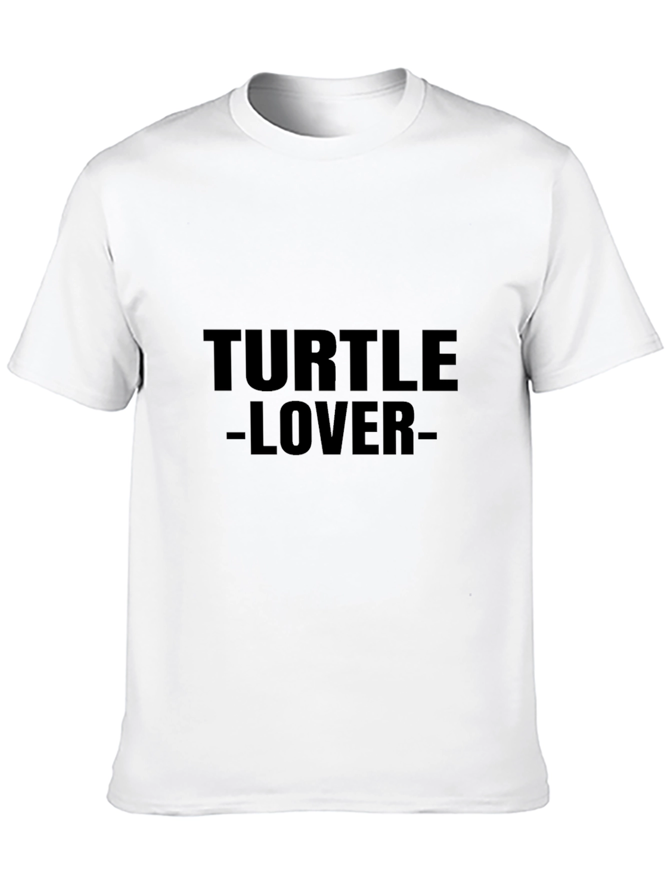 Black Turtle Lover Black T-Shirt view 10