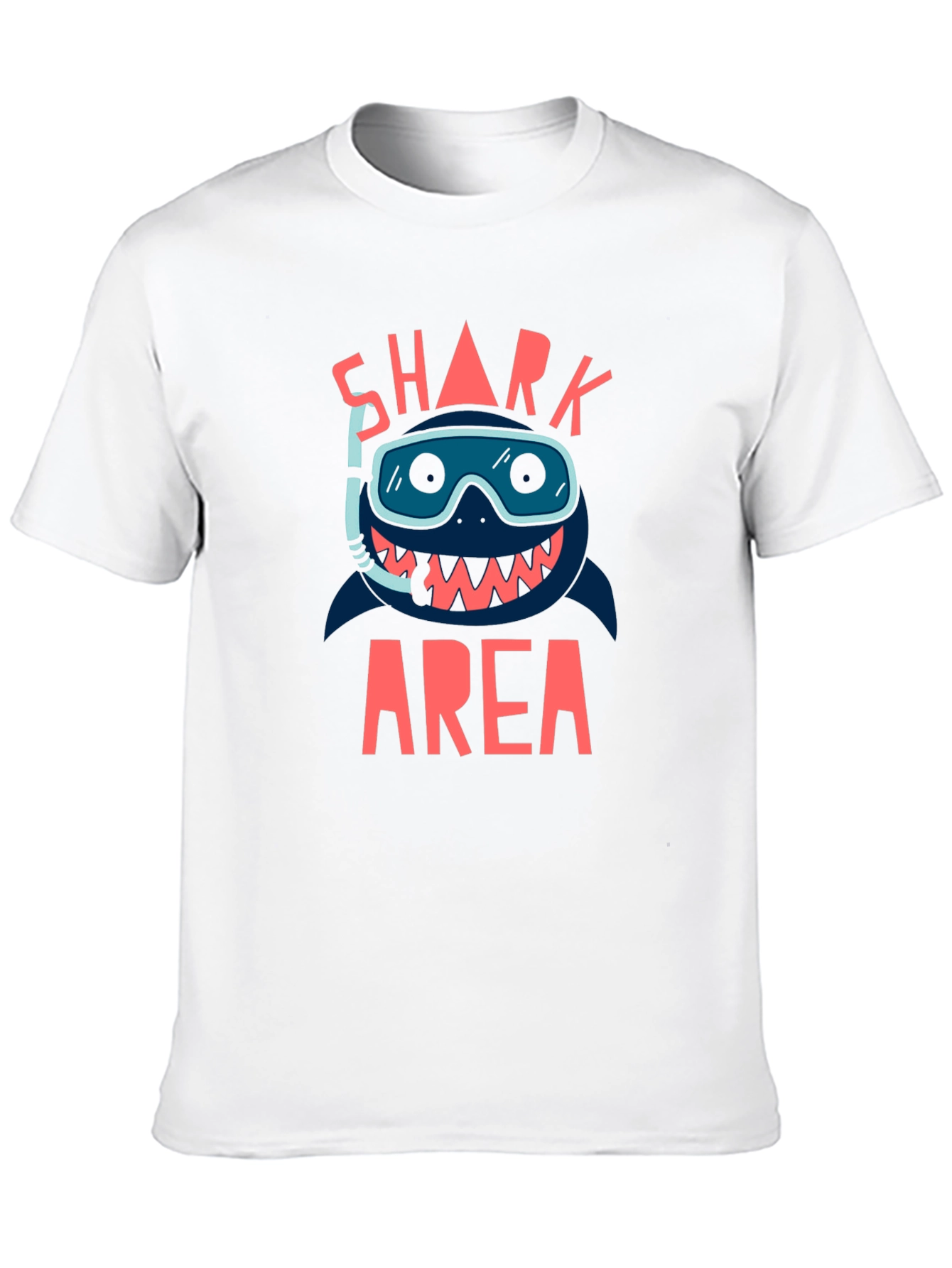 Black Shark Area Black Graphic T-Shirt view 10
