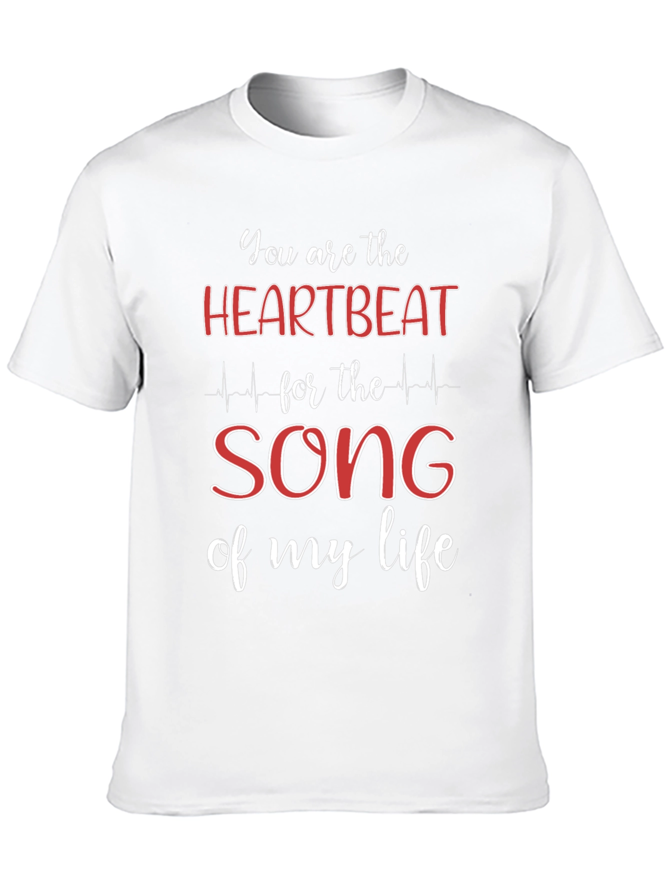 Black Heartbeat Song Graphic Tee - Life's Anthem view 10