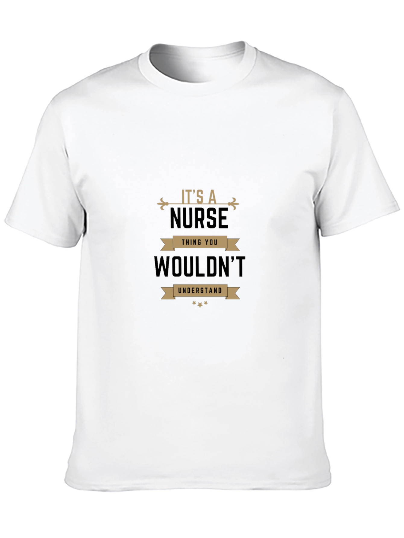 Black It's a Nurse Thing T-Shirt view 10