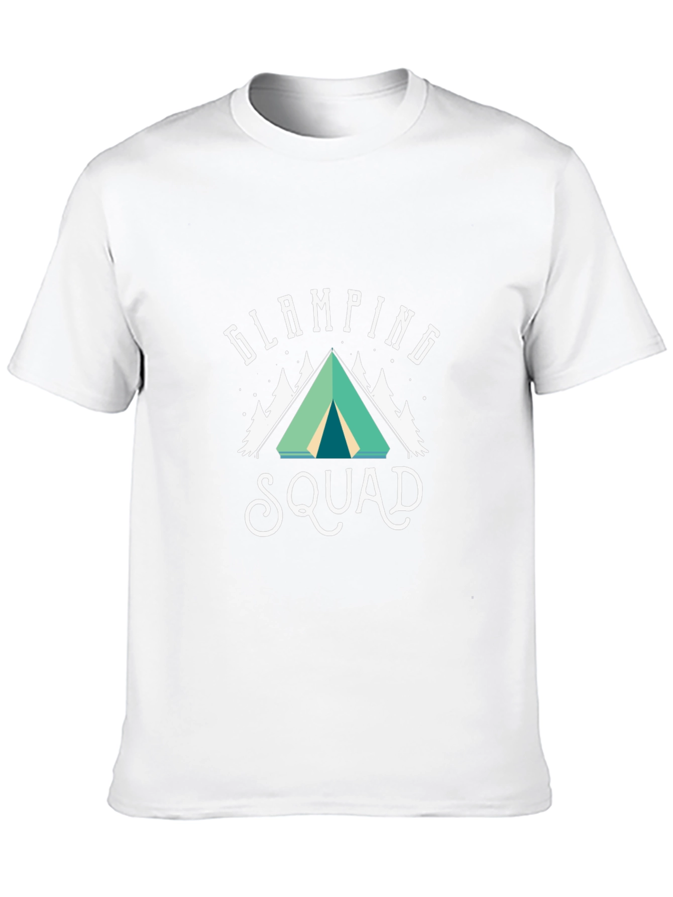 Black Glamping Squad T-Shirt Camping Adventure view 10