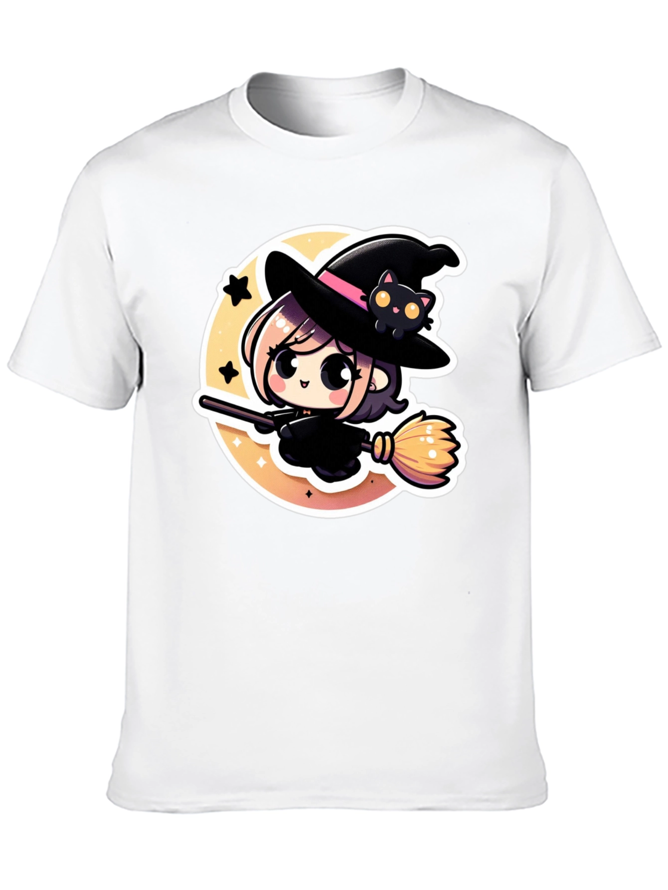 Kawaii Witch T-Shirt - Cute Halloween Tee - 10
