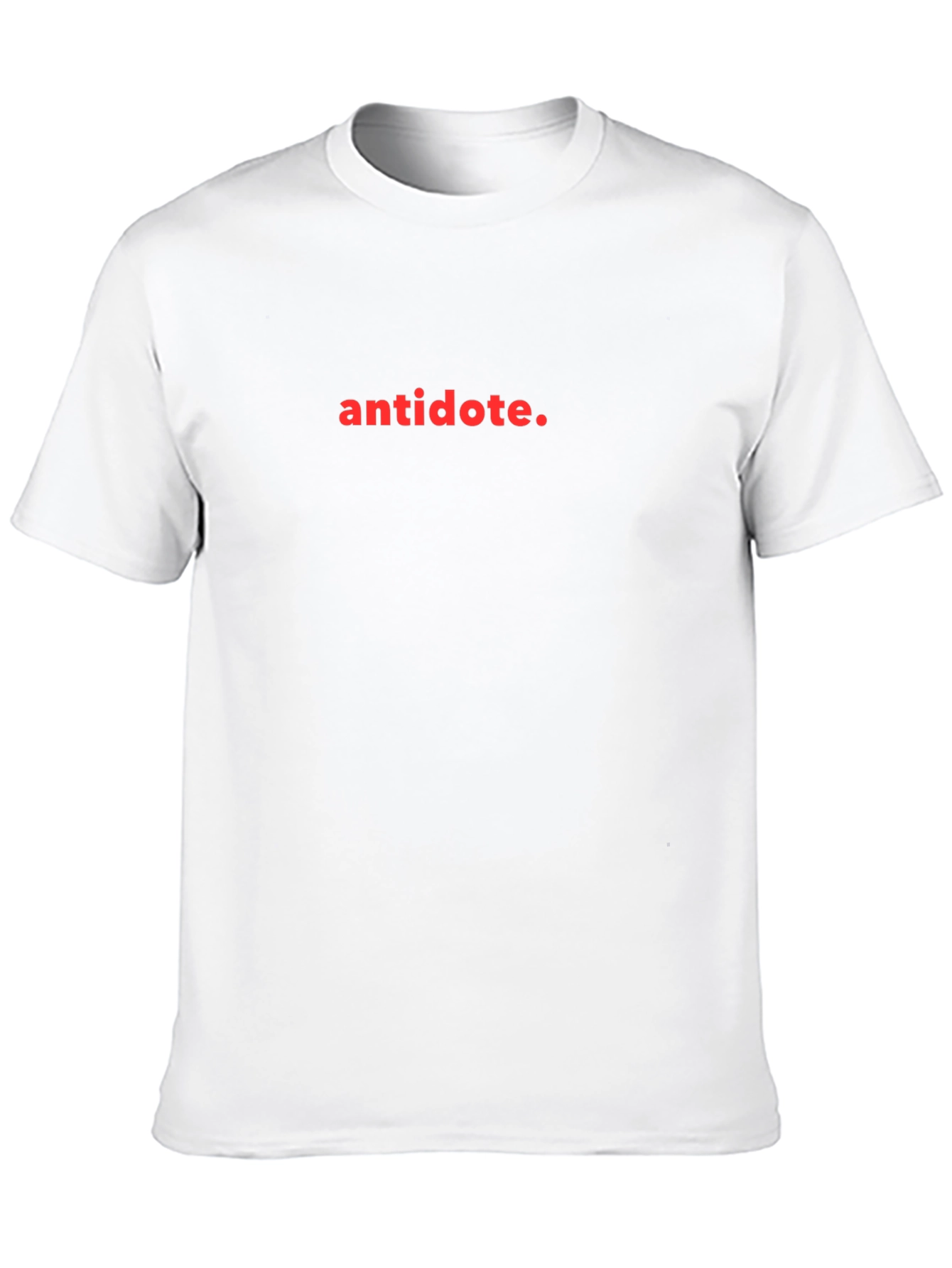 Black Antidote Graphic Tee - Stylish Black T-Shirt view 10