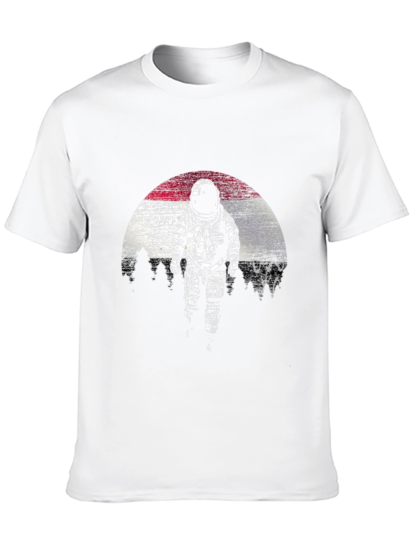 Black Astronaut Graphic Tee - Black T-Shirt view 10