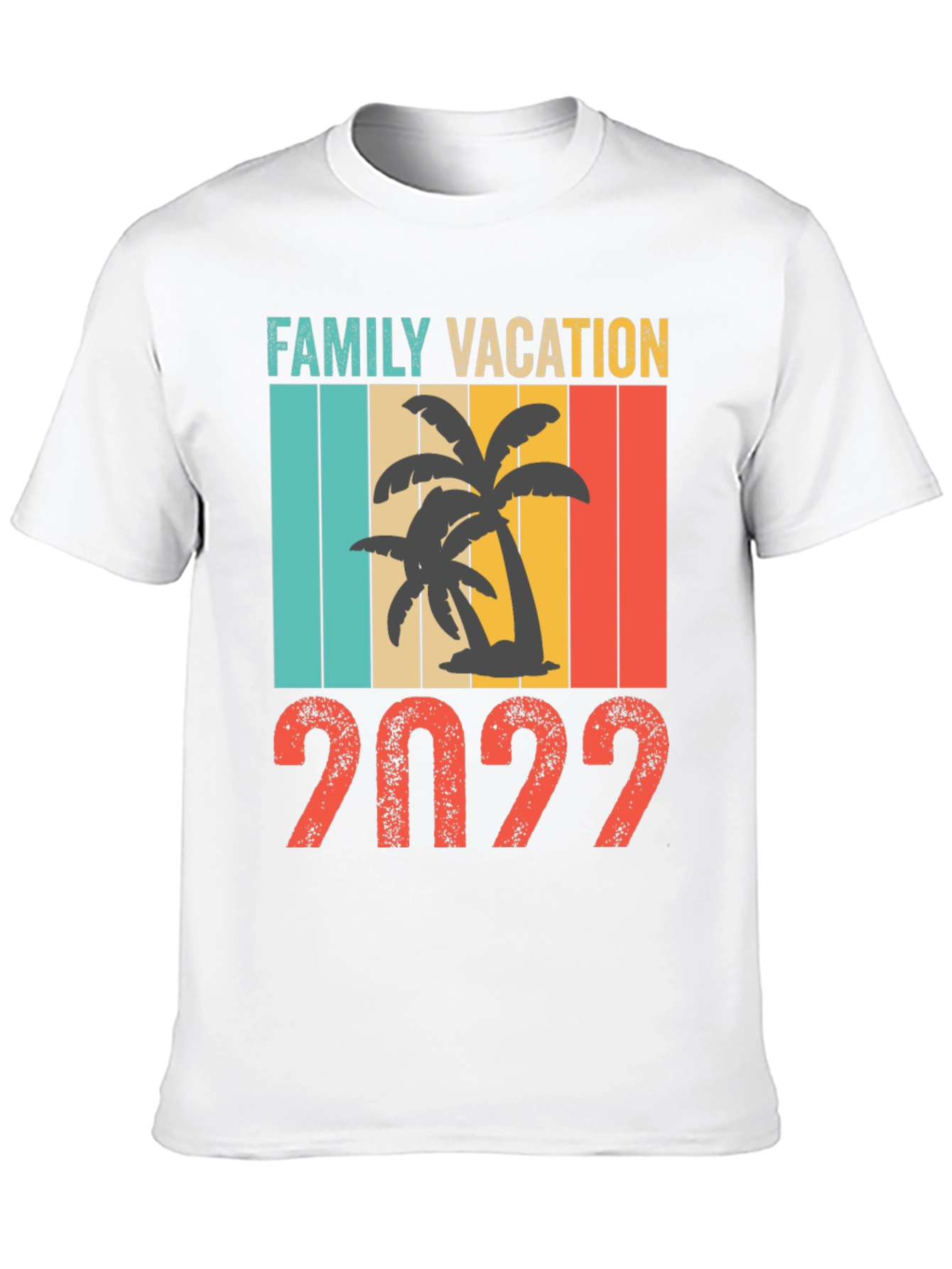 Black Family Vacation 2022 T-Shirt view 10