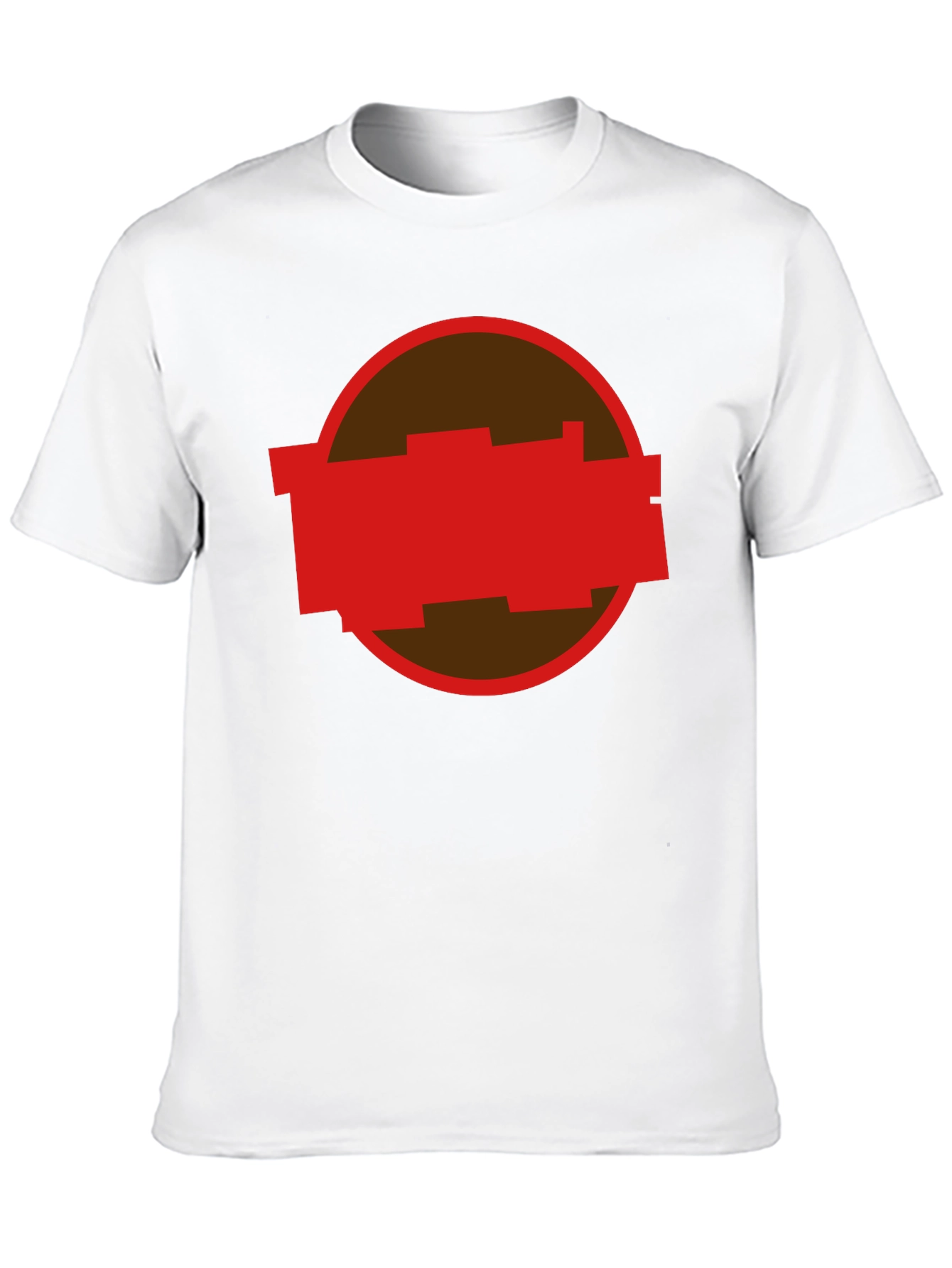 Black Abstract Graphic Black T-Shirt view 10