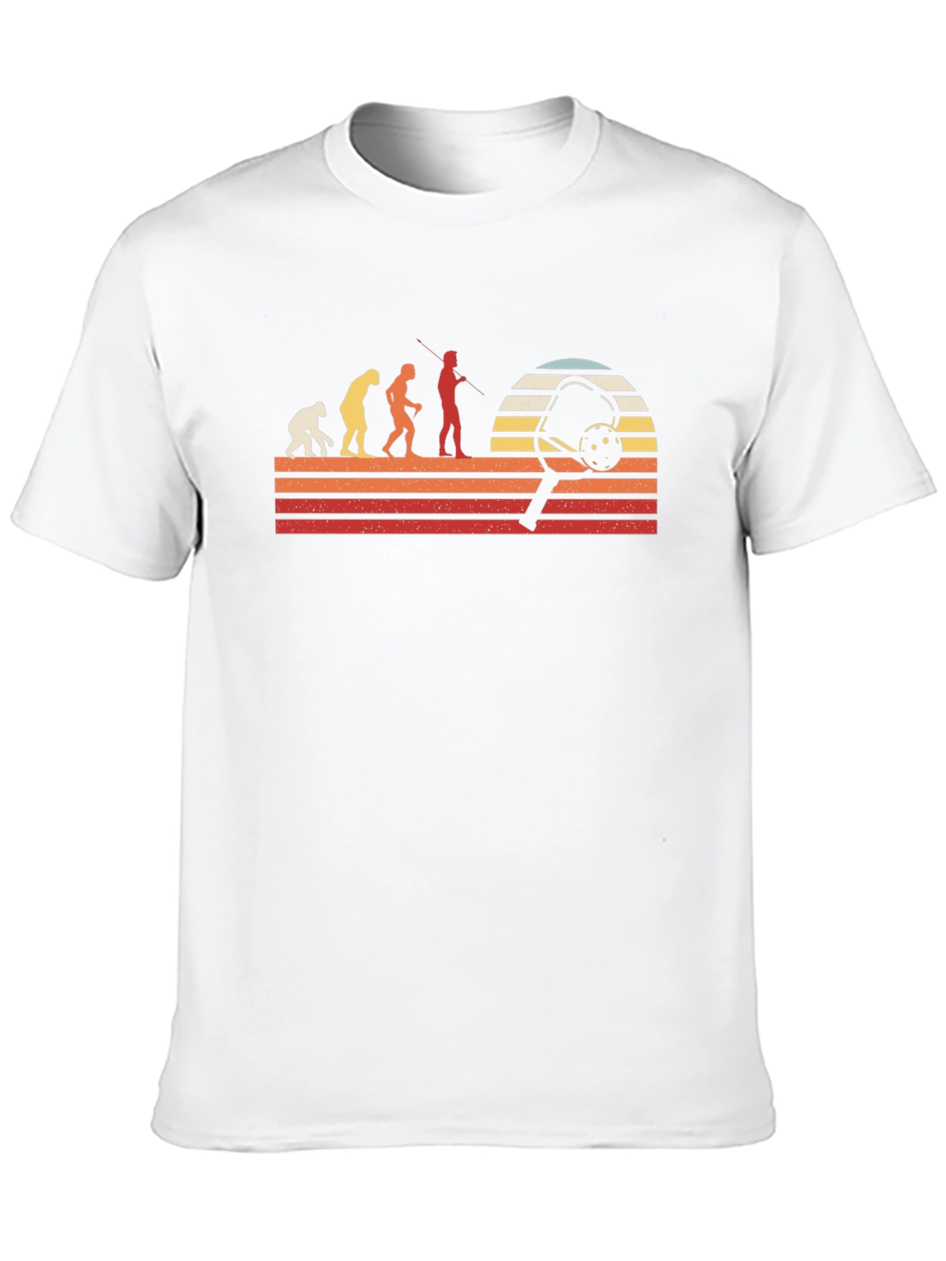 Black Pickleball Evolution T-Shirt view 10