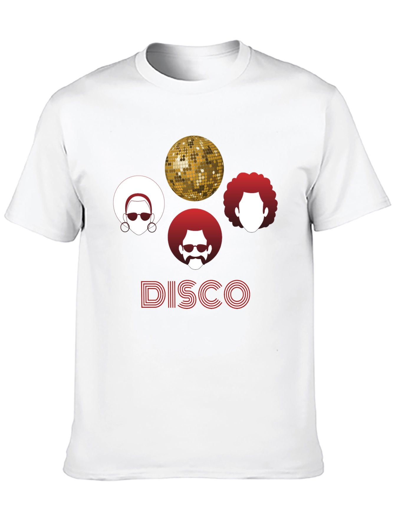 Black Retro Disco T-Shirt - Groovy Style! view 10