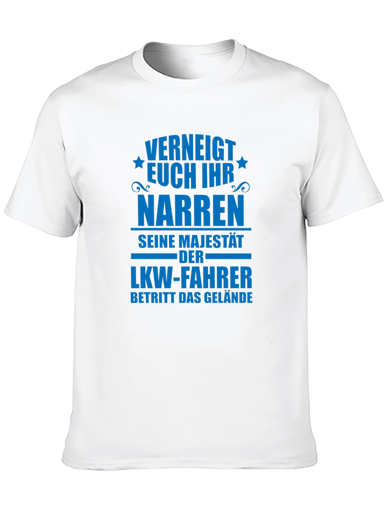Black Trucker Driver T-Shirt - "Seine Majestät DER LKW-FAHRER" view 10