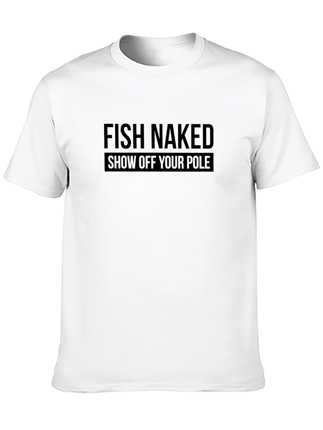 Black Fish Naked T-Shirt - Show Off Your Pole! view 10