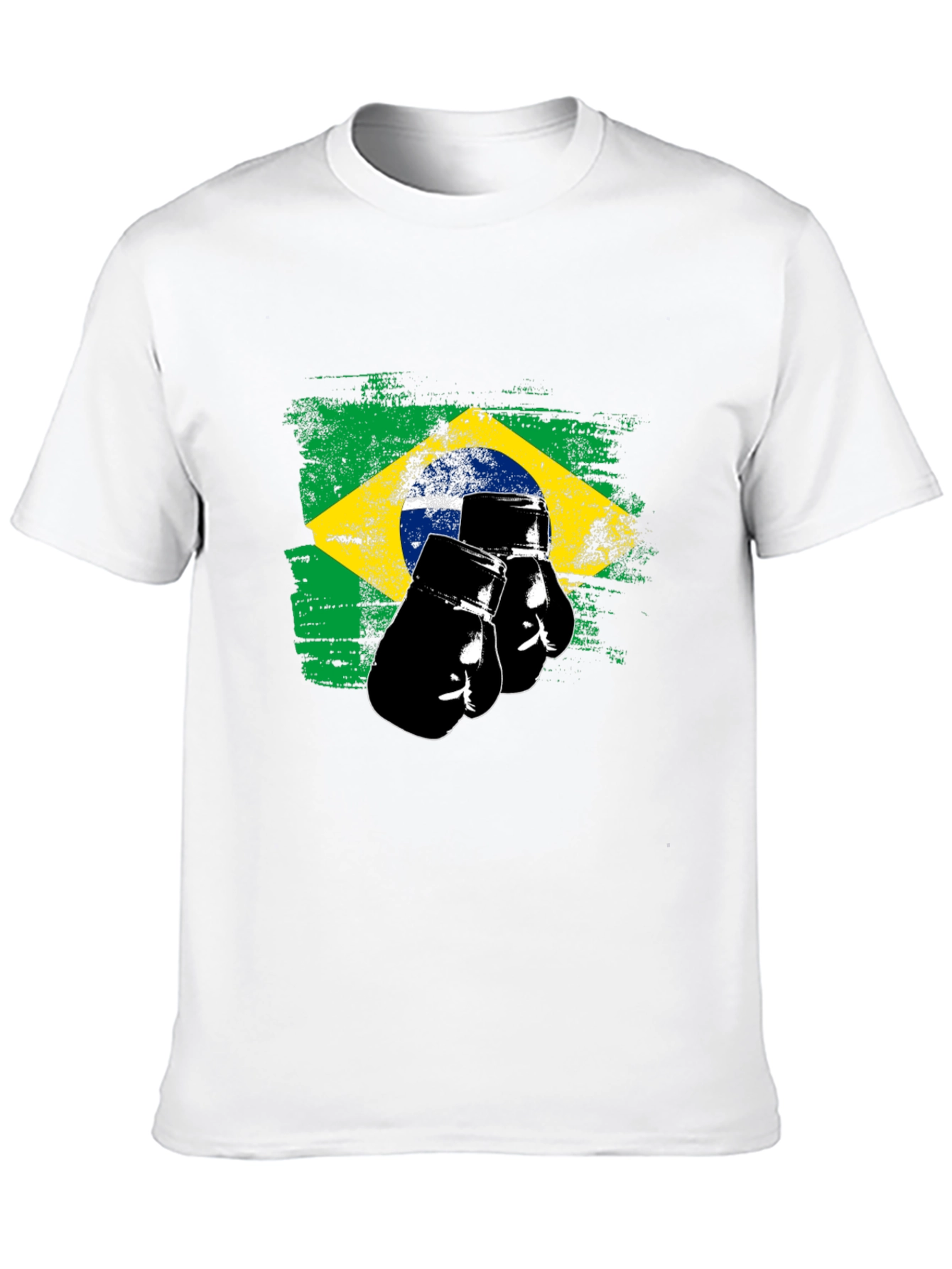 Black Brazil Boxing T-Shirt view 10