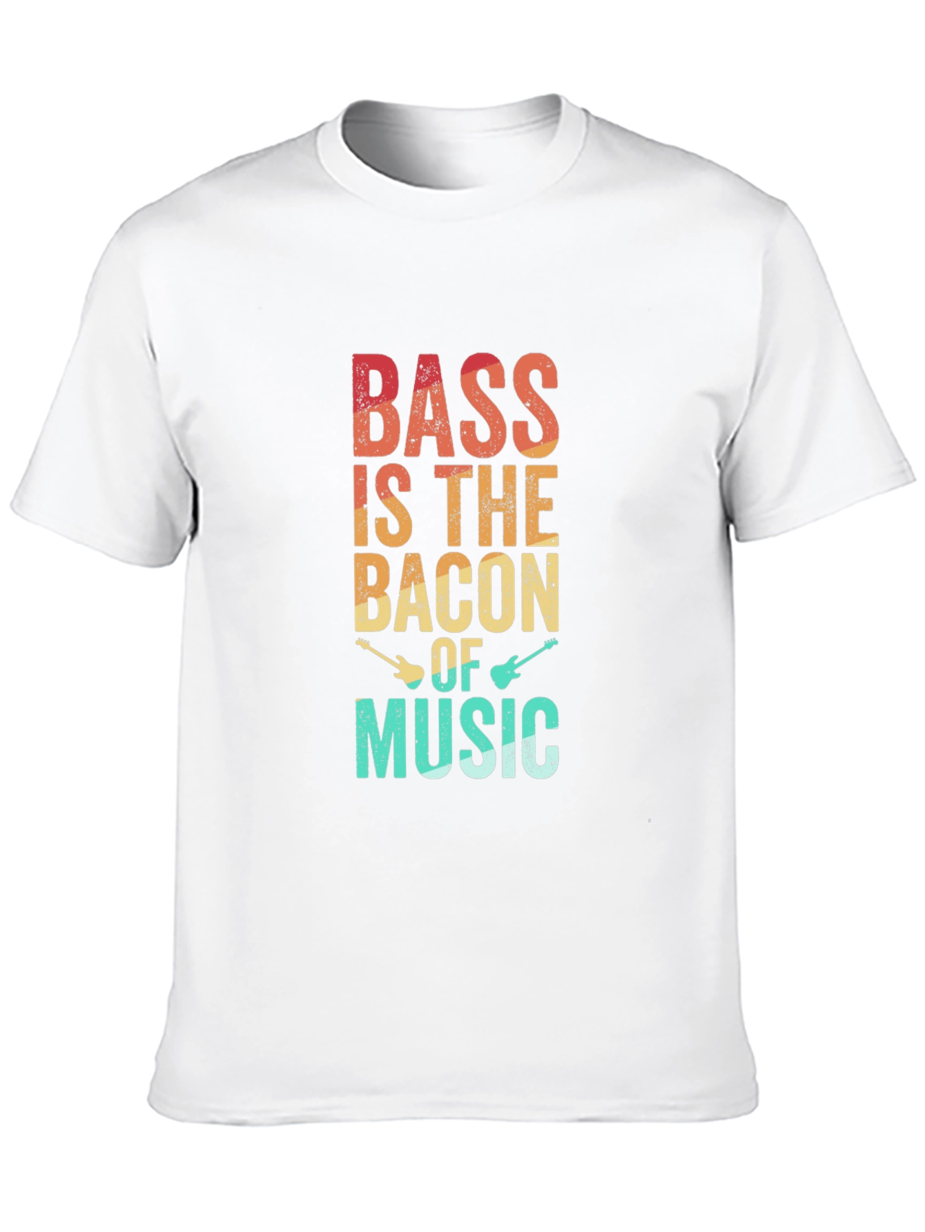 Black Bass is the Bacon of Music T-Shirt view 10