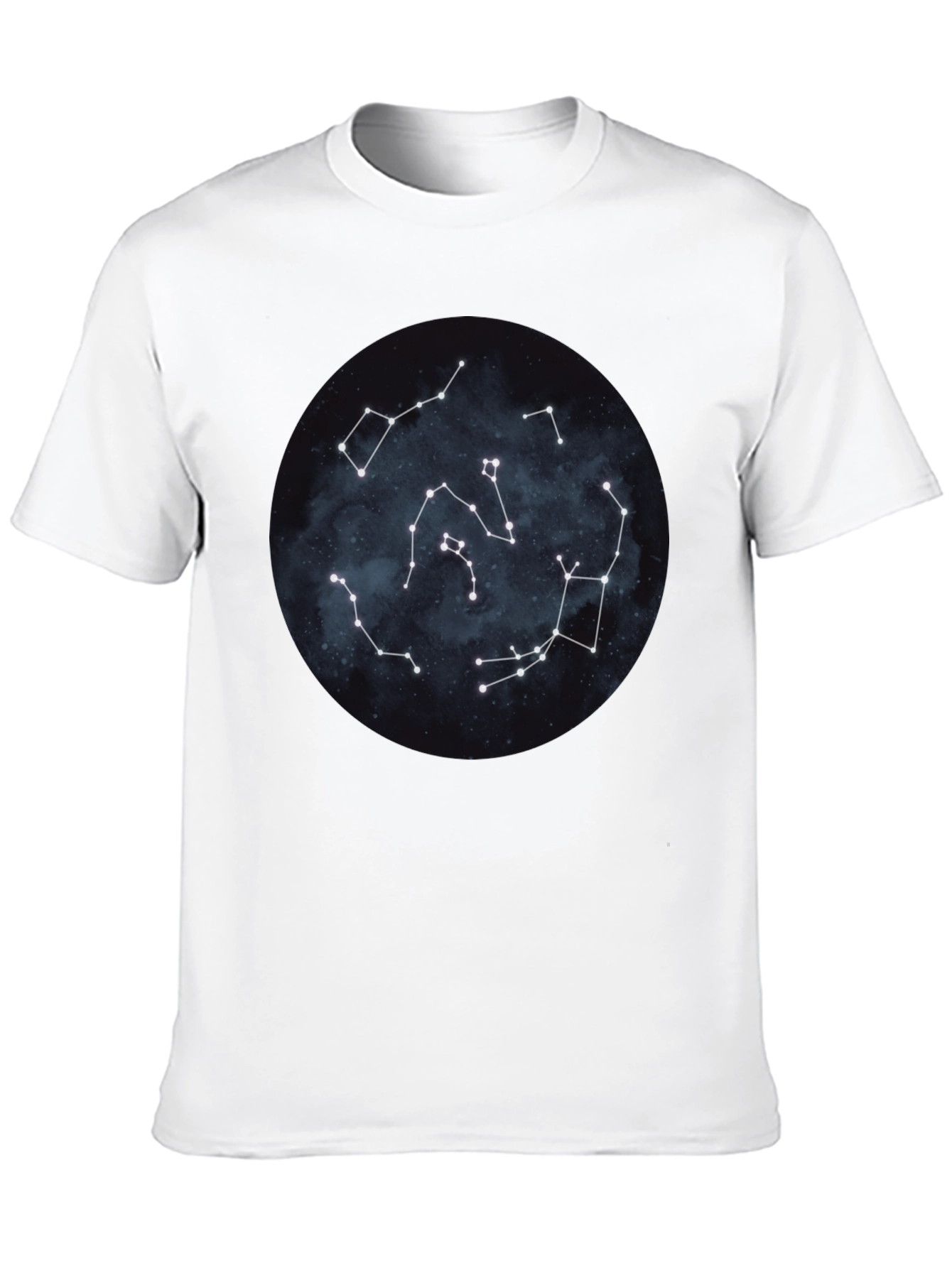 Black Constellation T-Shirt - Starry Night Design view 10