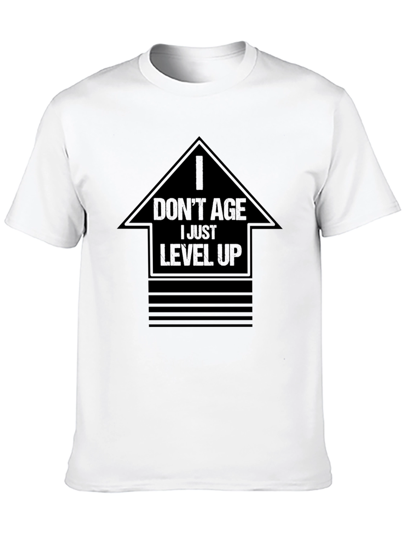Black Level Up Graphic Tee - Gamer Style Shirt view 10