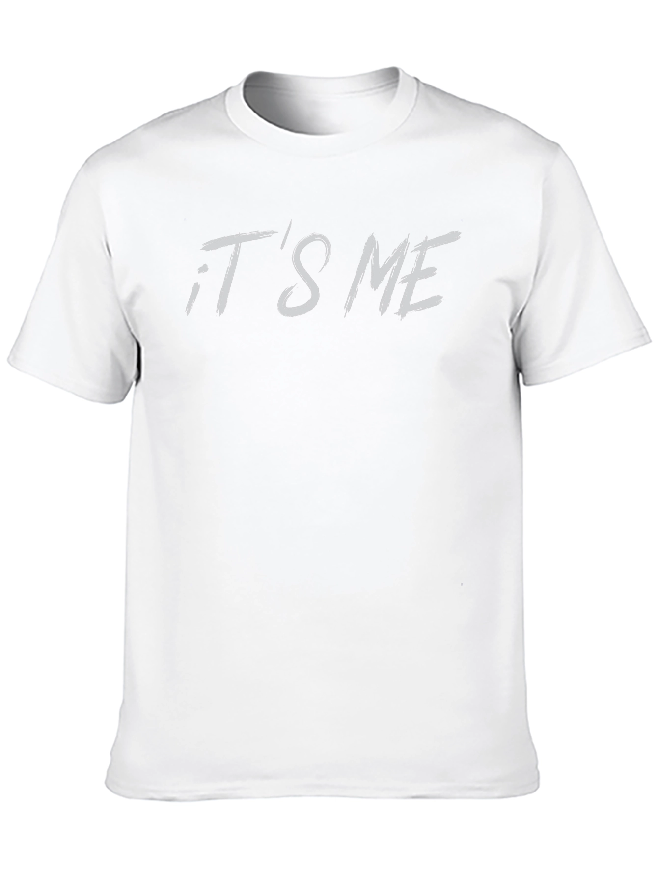 Black It's Me Graphic Tee - Stylish Black T-Shirt view 10