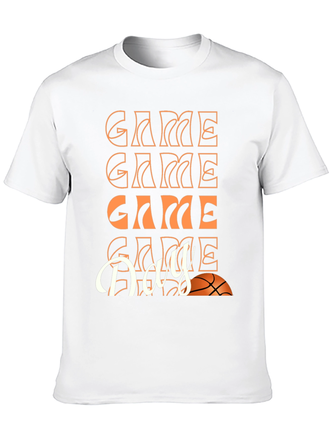 Black Game Day Basketball Graphic Tee - Unisex view 10