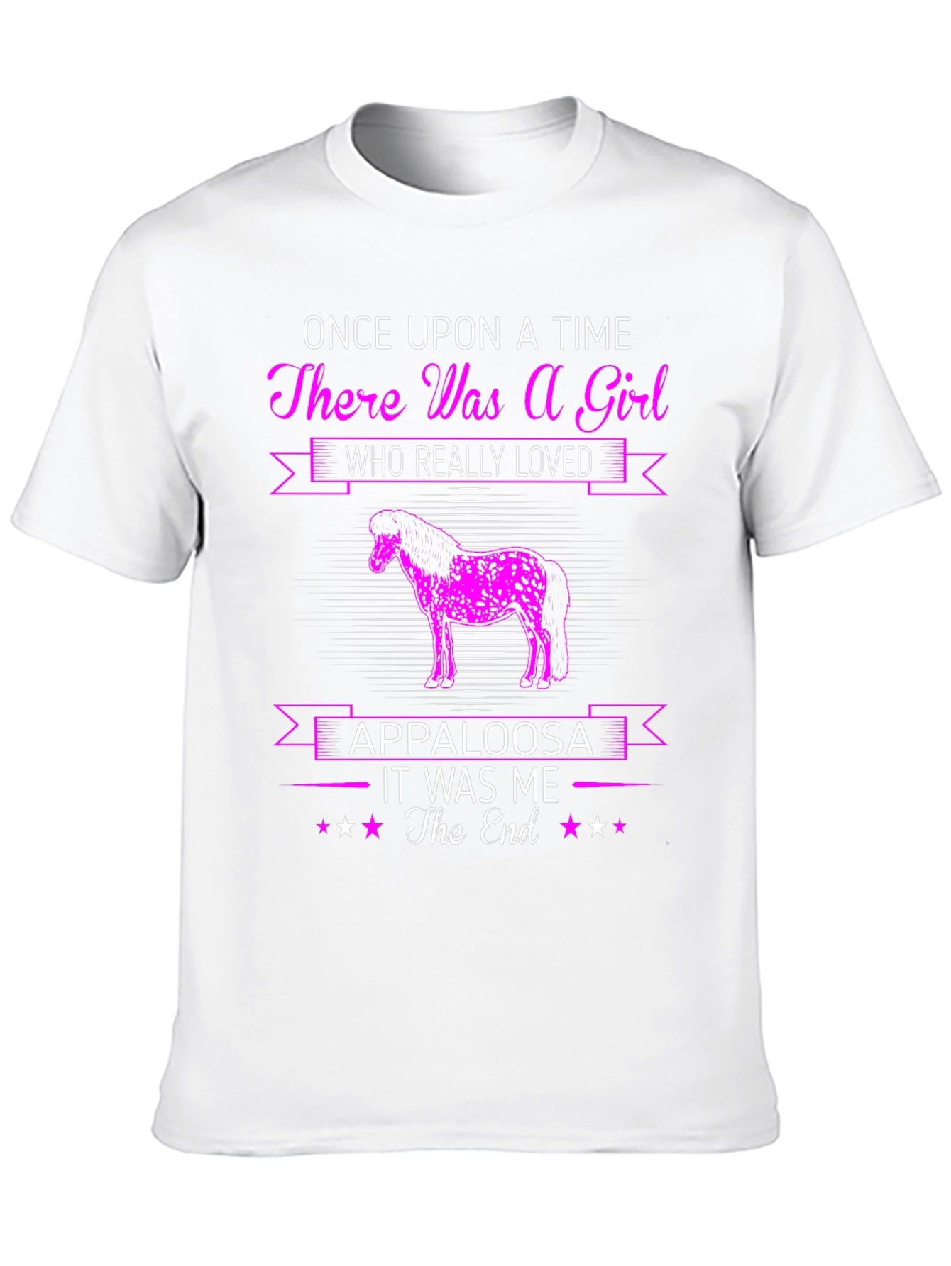 Appaloosa Girl T-Shirt - Once Upon A Time Tee - 10