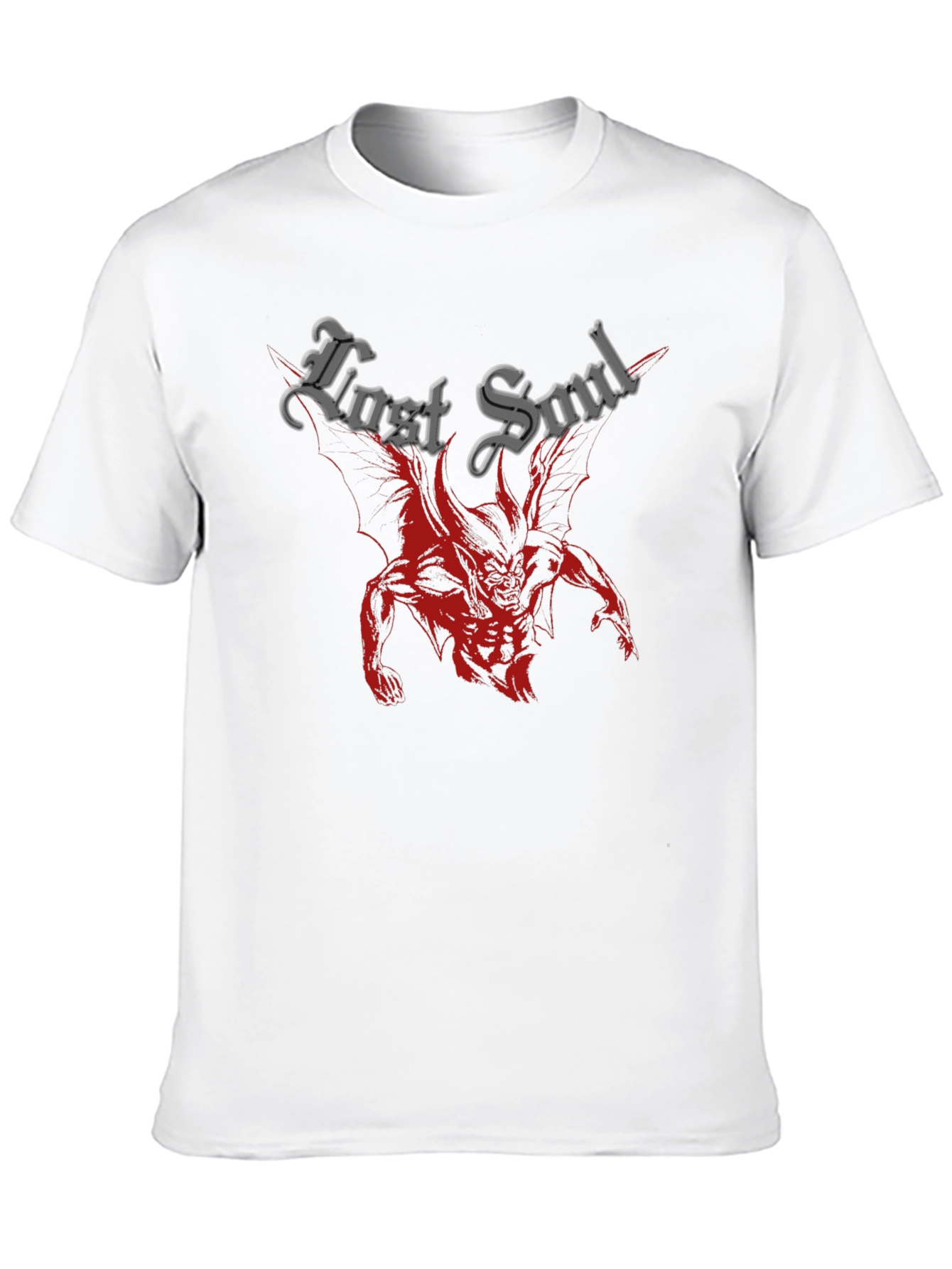 Black Lost Soul Graphic Tee - Black Short Sleeve Shirt view 10