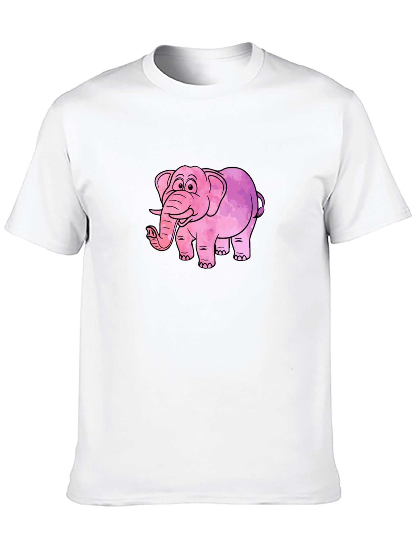 Black Elephant Graphic Black T-Shirt view 10