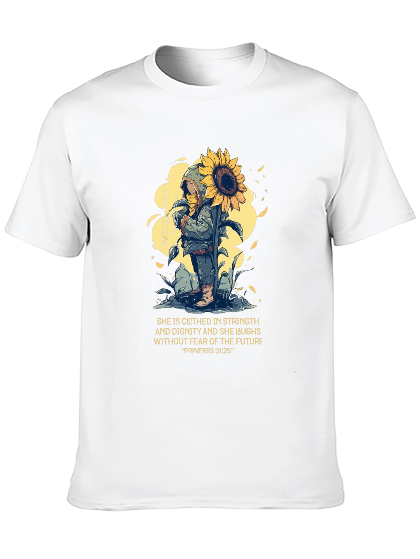 Black Strength & Dignity Graphic Tee view 10