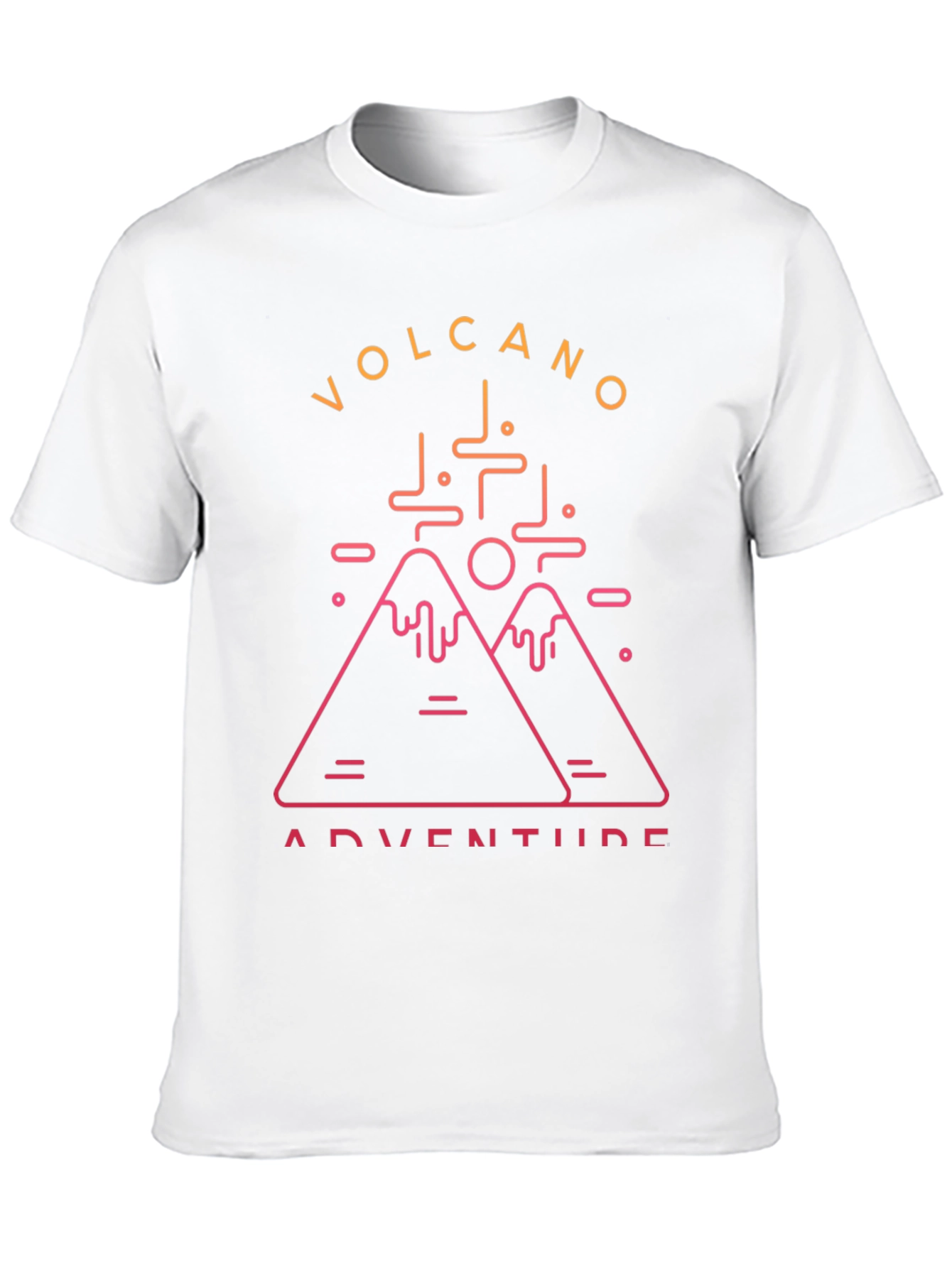 Black Volcano Adventure Graphic Tee view 10