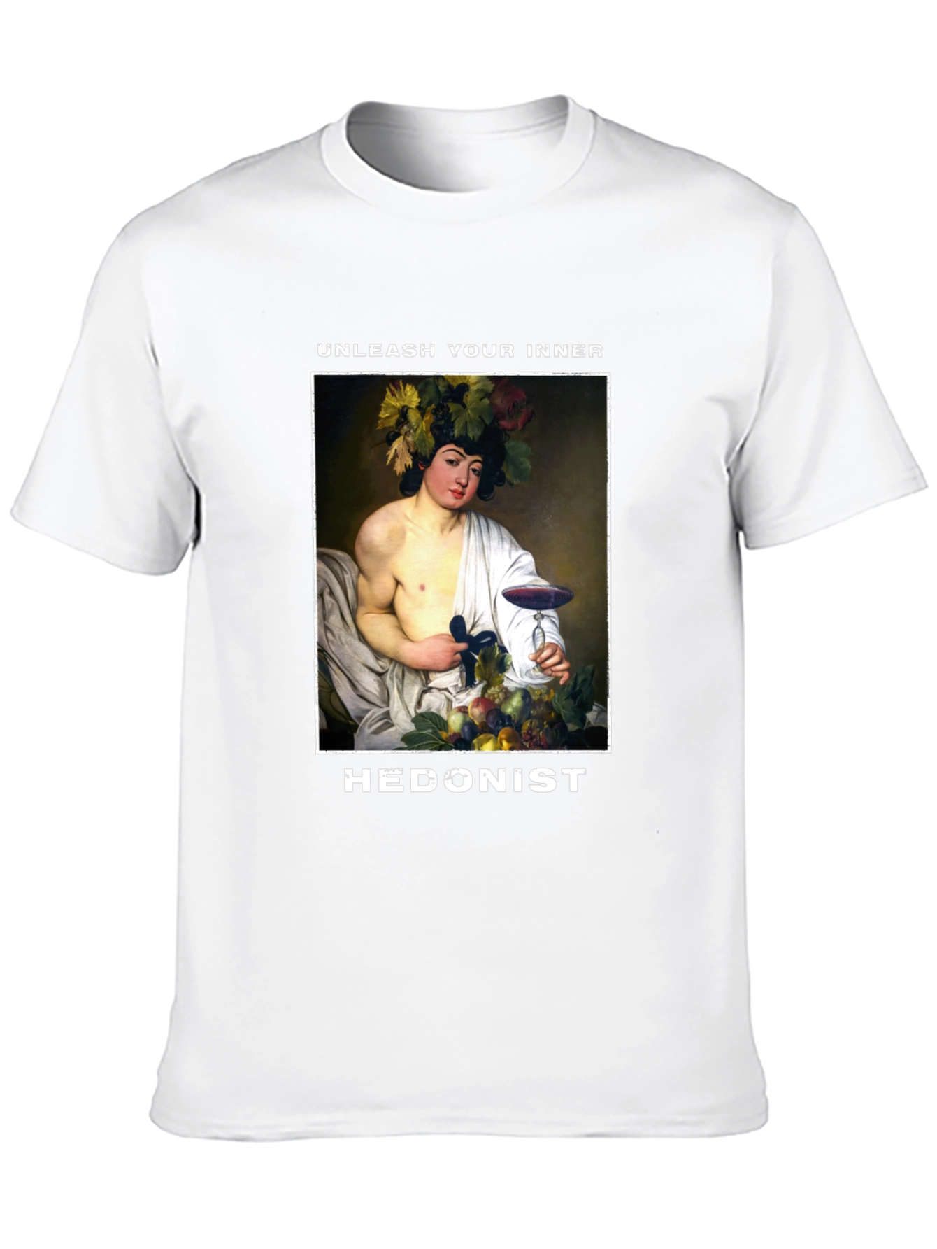 Black Unleash Your Inner Hedonist Graphic T-Shirt view 10