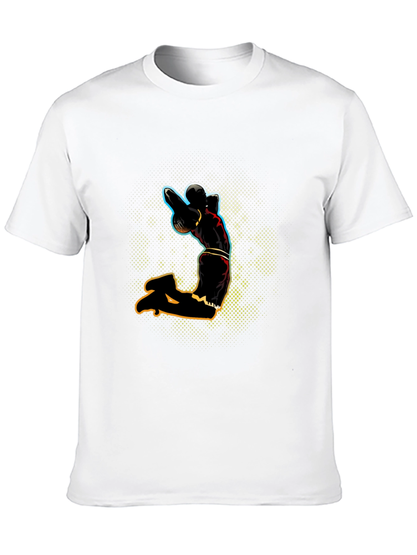Black Black T-Shirt with Sport Graphic view 10