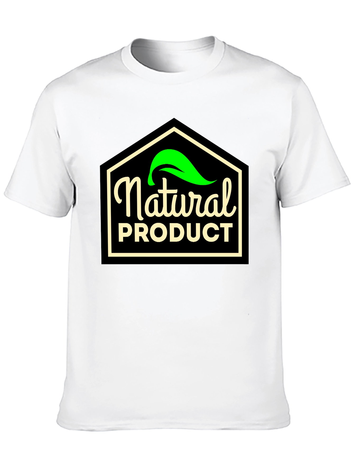 Black Natural Product T-Shirt - Eco Friendly Style view 10