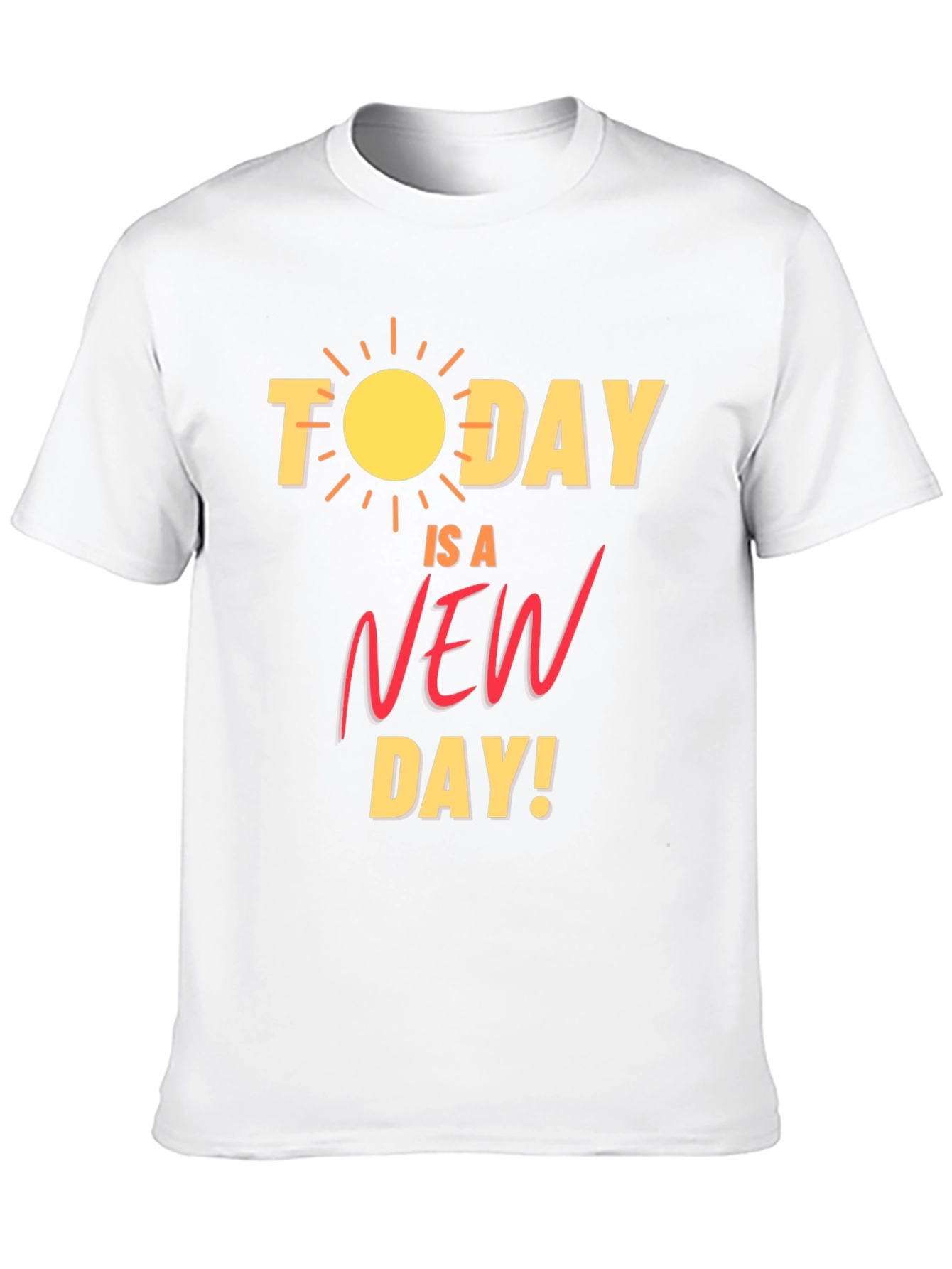 Black Today is a New Day Graphic T-Shirt view 10