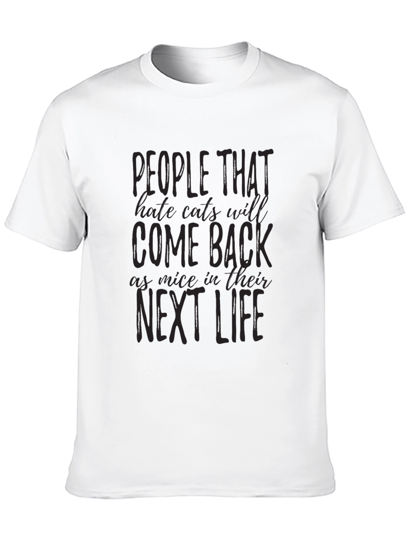 Black People That Hate Cats T-Shirt view 10