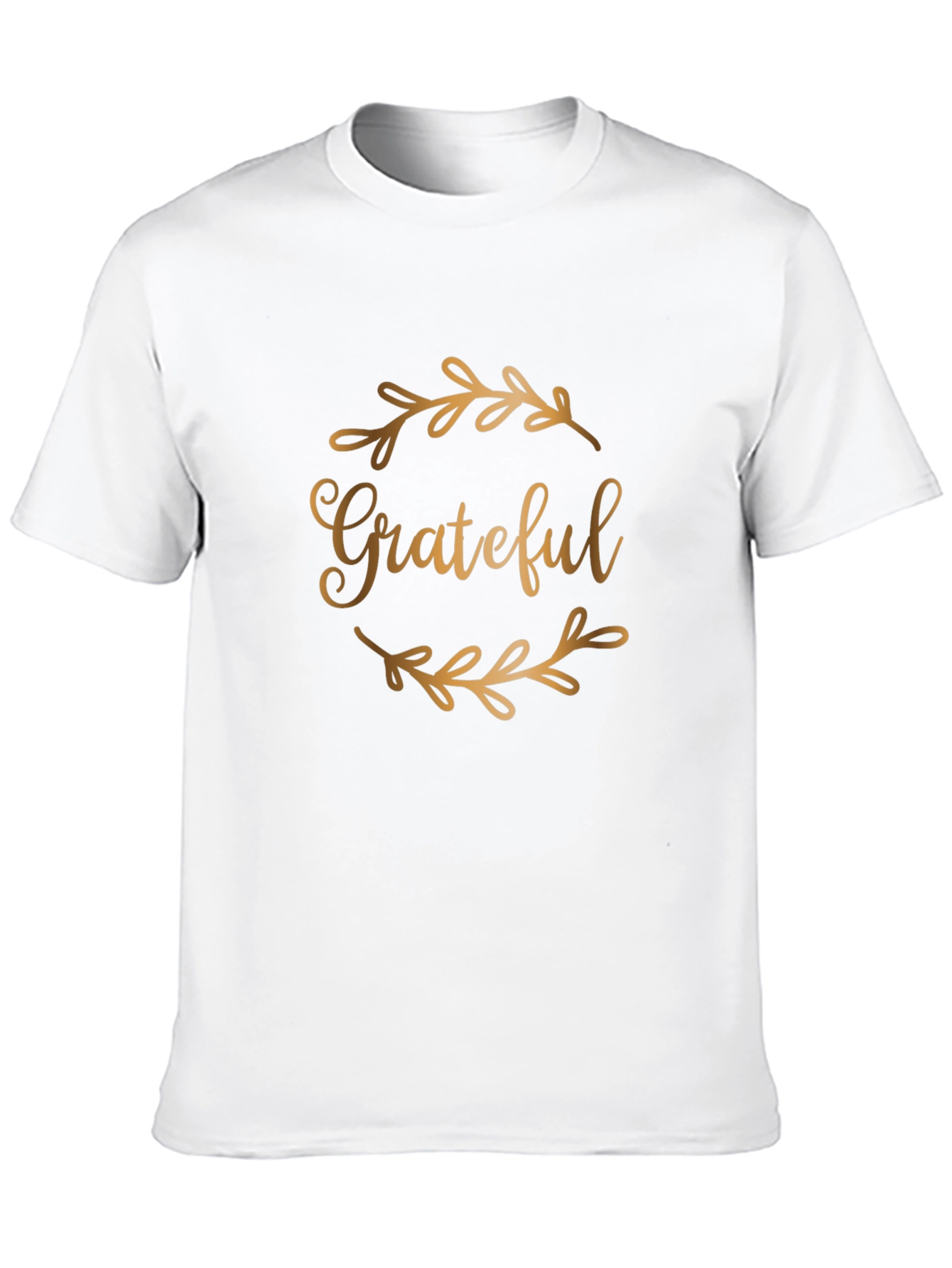 Black Grateful Graphic Tee - Stylish Black T-Shirt view 10
