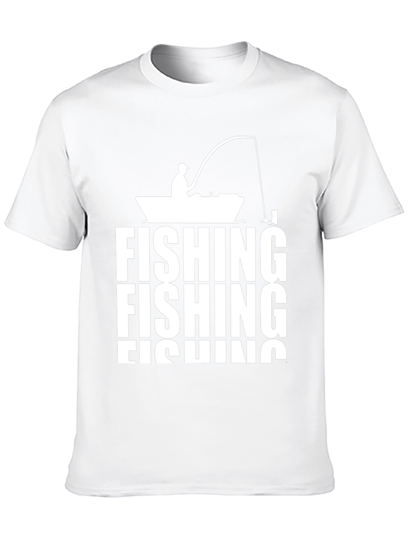Black Fishing Graphic Tee | Fisherman's T-Shirt view 10
