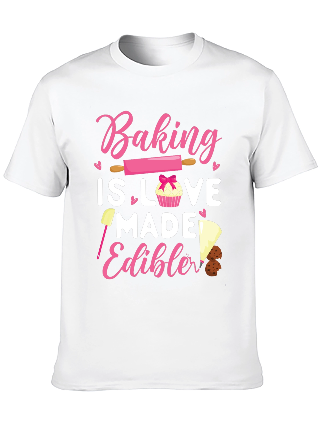 Black Baking is Love Made Edible Tee view 10