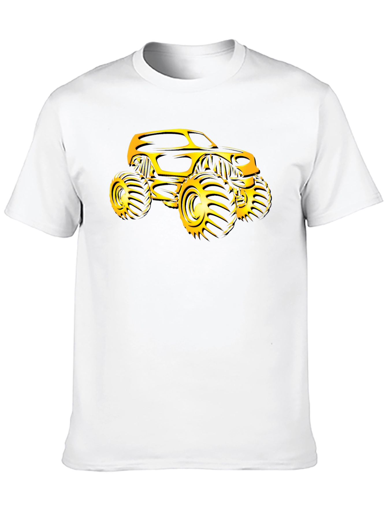 Monster Truck Graphic T-Shirt - Black - 10