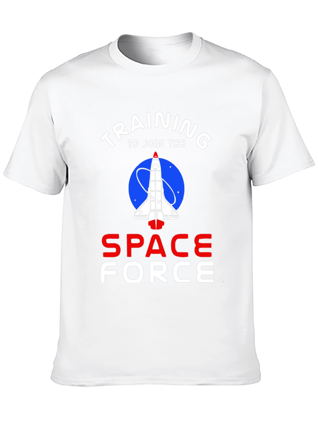 Black Training To Join The Space Force T-Shirt view 10