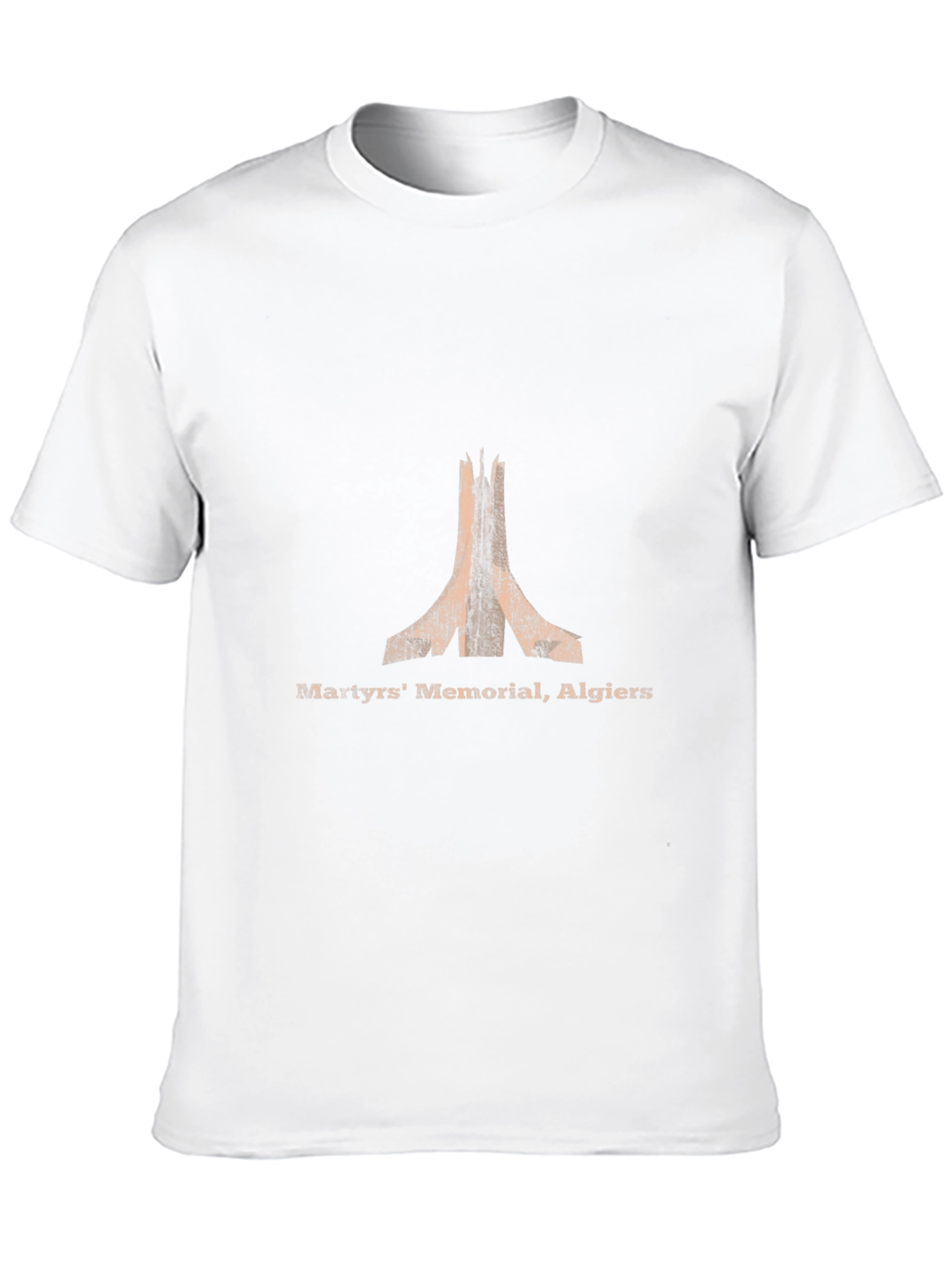 Black Martyrs' Memorial Algiers T-Shirt - Vintage Black Cotton Tee view 10