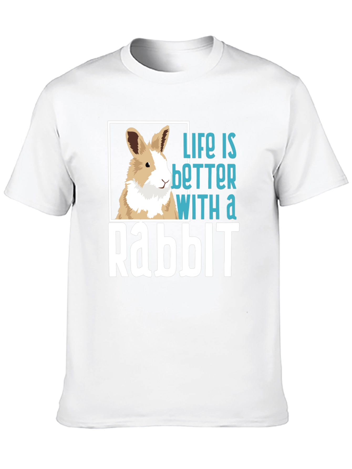 Black Life is Better with a Rabbit T-Shirt view 10