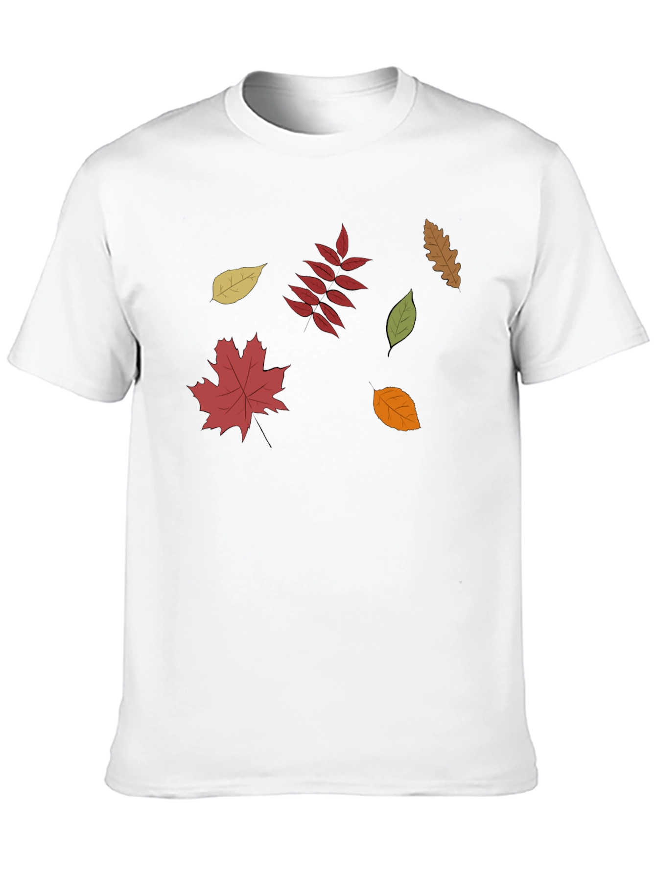 Fall Leaves Graphic Tee - Stylish Autumn Design - 10